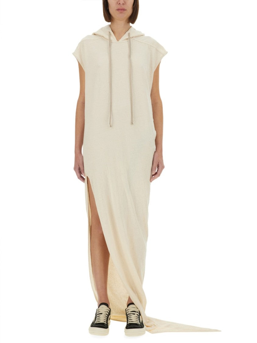 Relaxed Maxi Dress With Hood