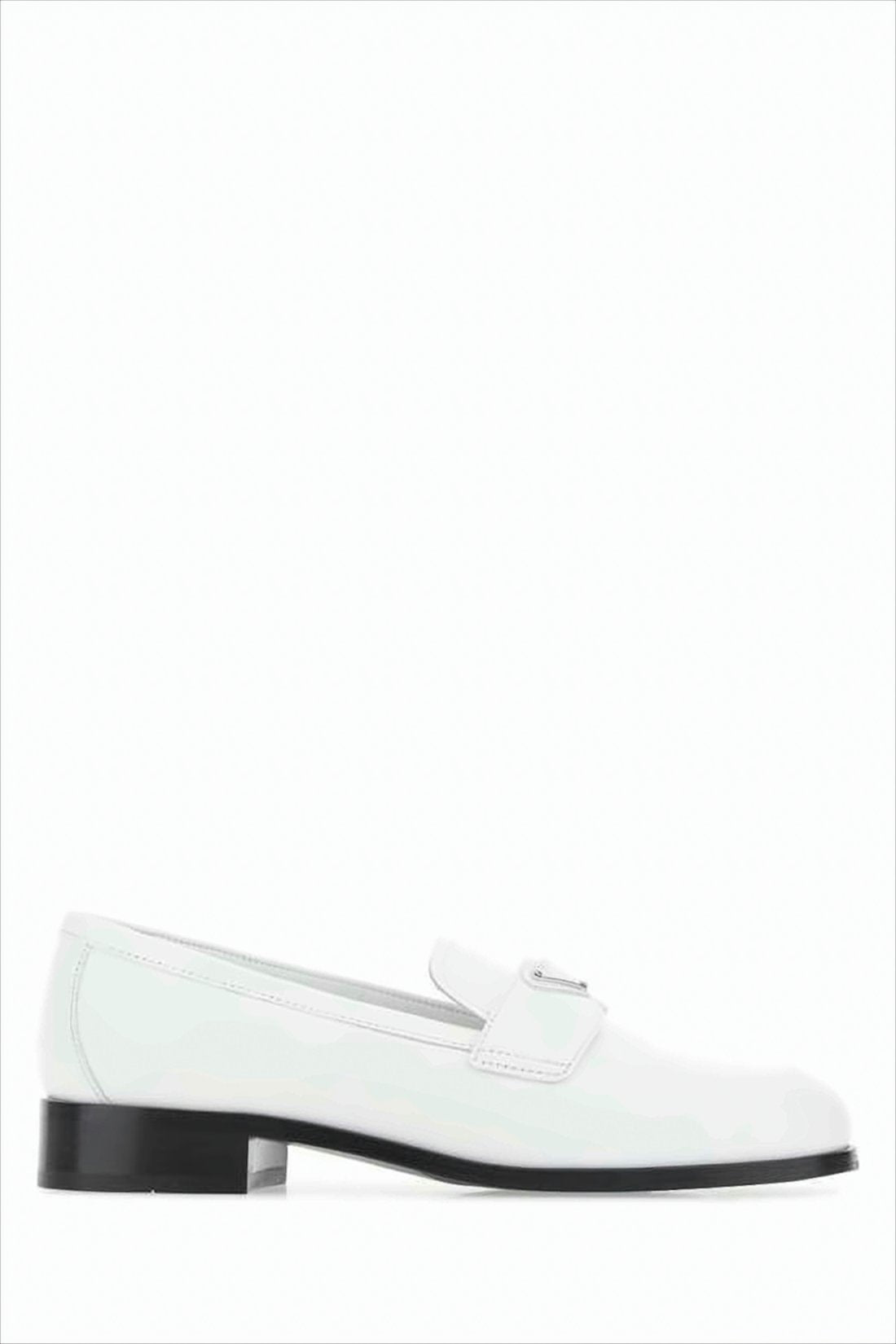 Minimalist White Calf Leather Loafers
