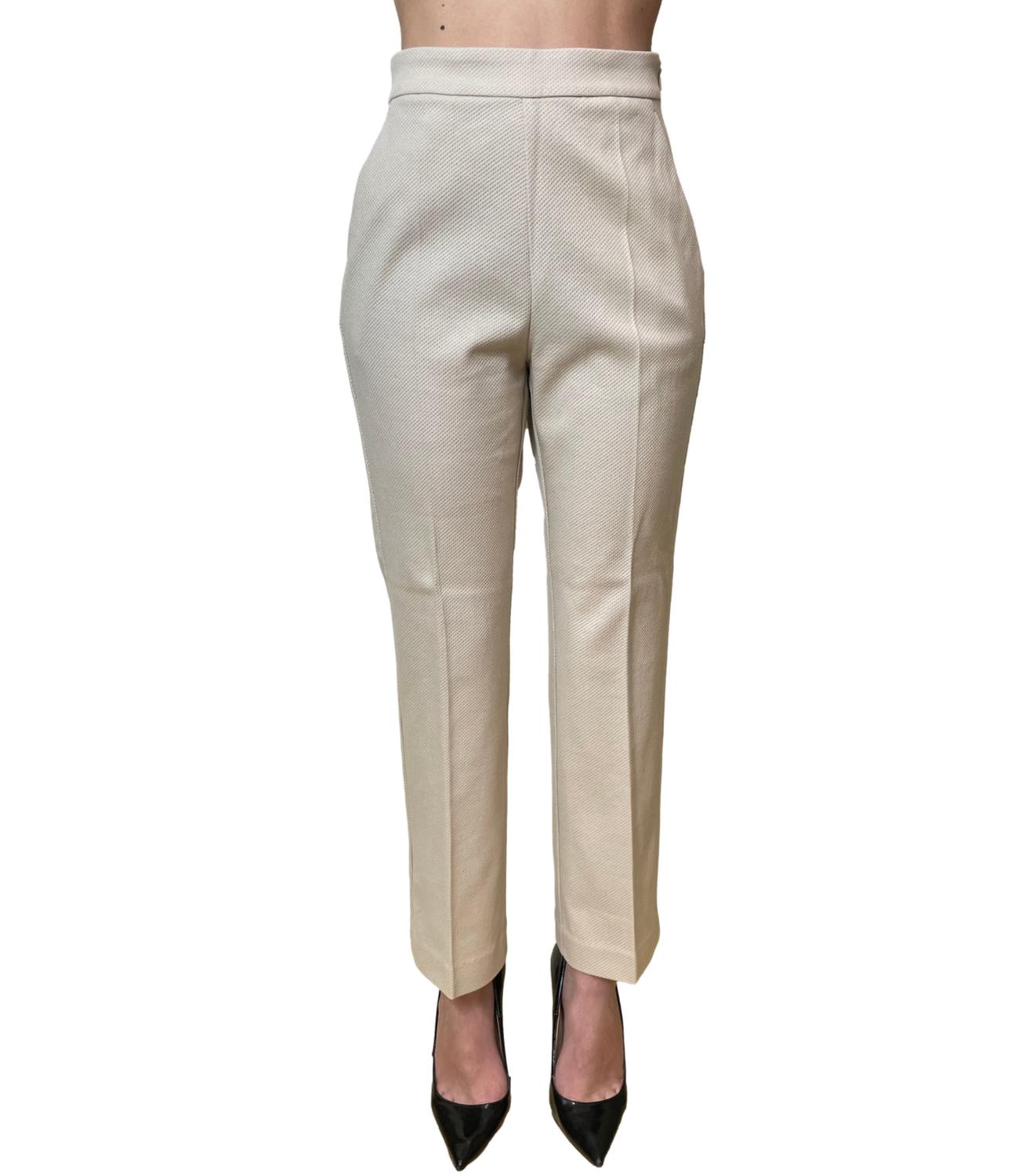Ivory White Mmlcaliffo Polyamide Trousers