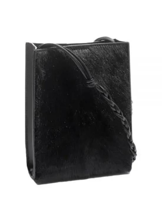 Structured Crossbody Bag with Braided Strap Detail