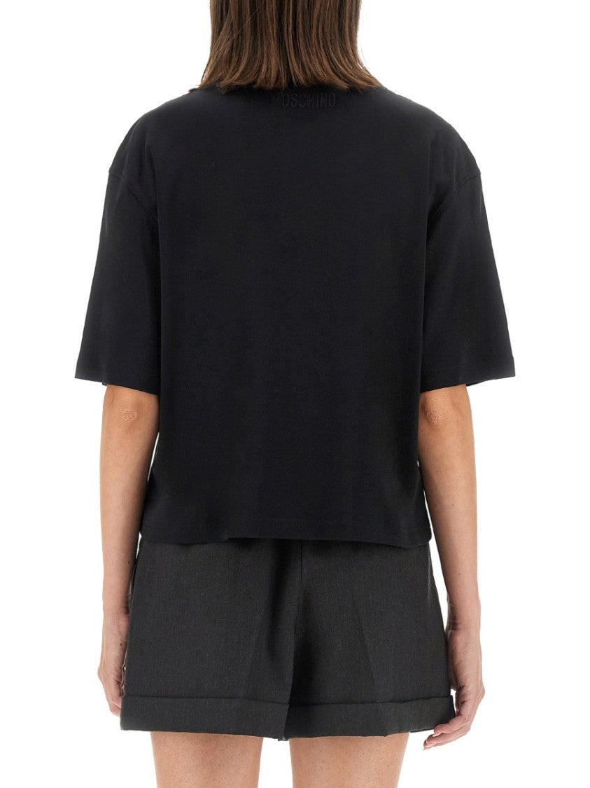 Cropped Black T-Shirt