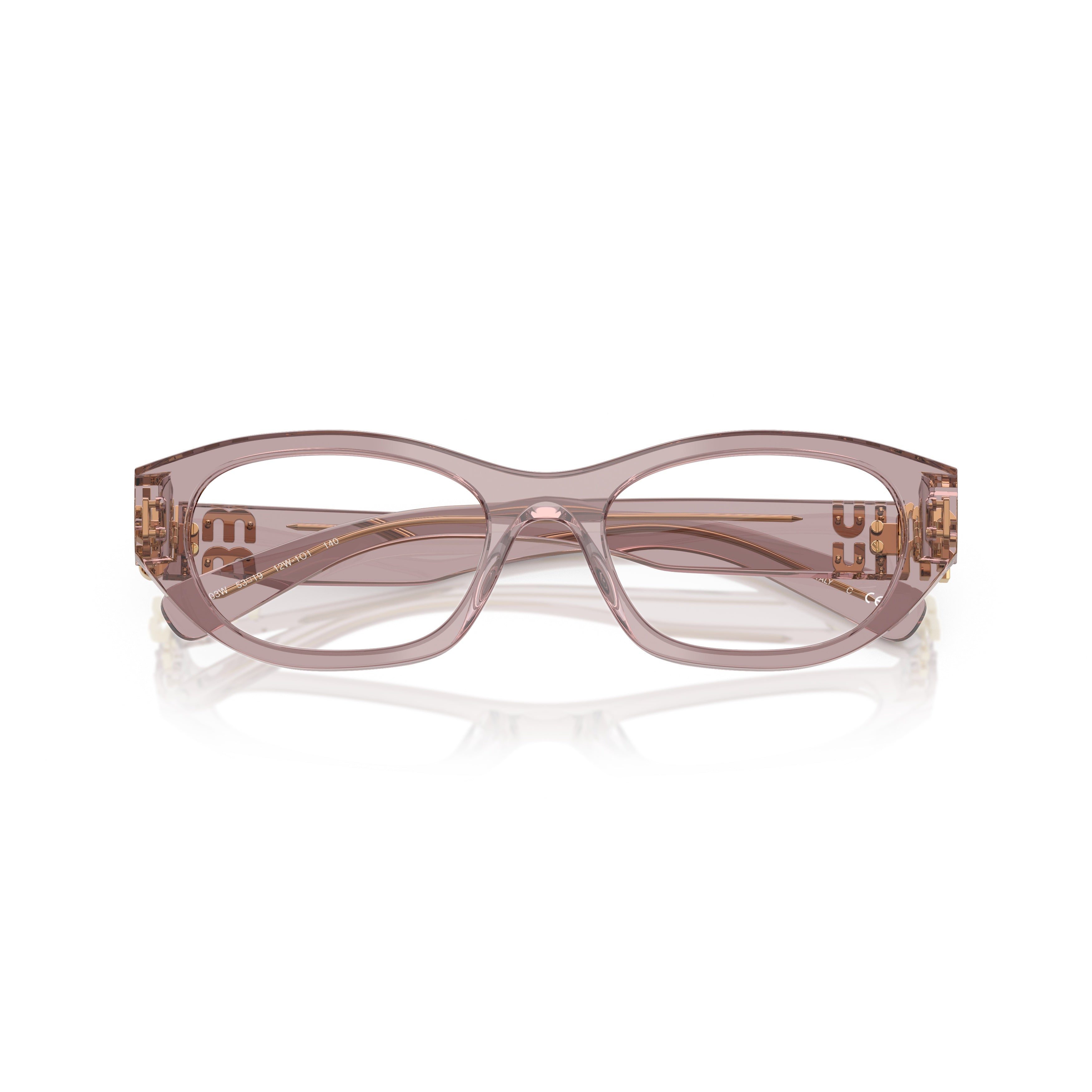 0mu 03wv Translucent Acetate Eyeglasses