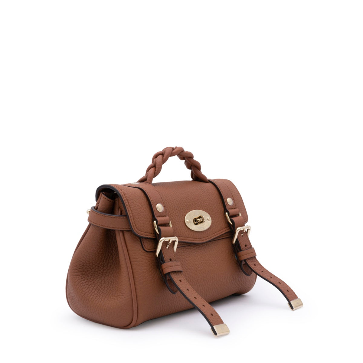 Mini Alexa Heavy Grain Top Handle Bag
