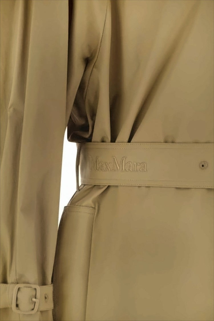 Structured Brown Trench Coat