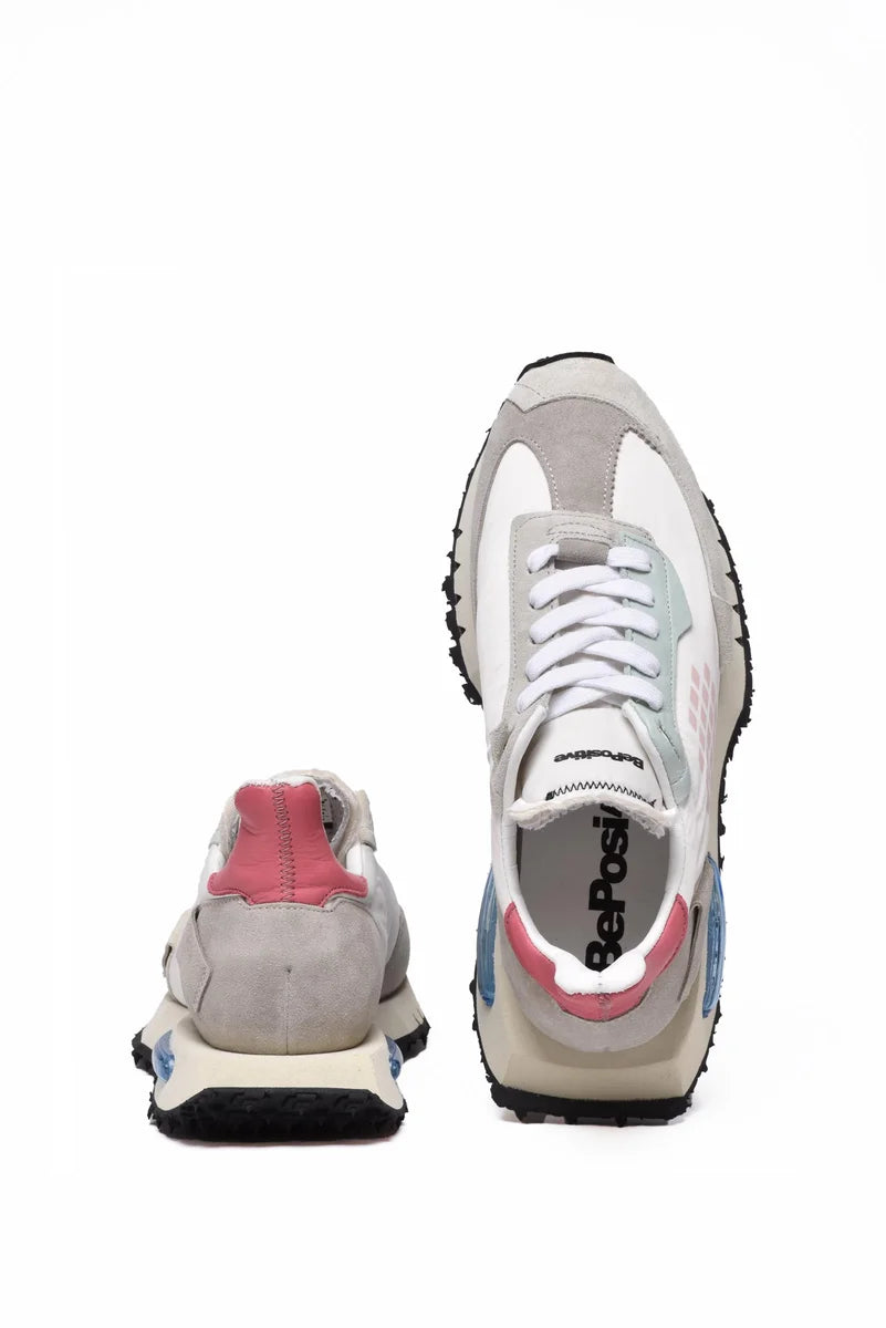 Space Run Sneakers - White/Green