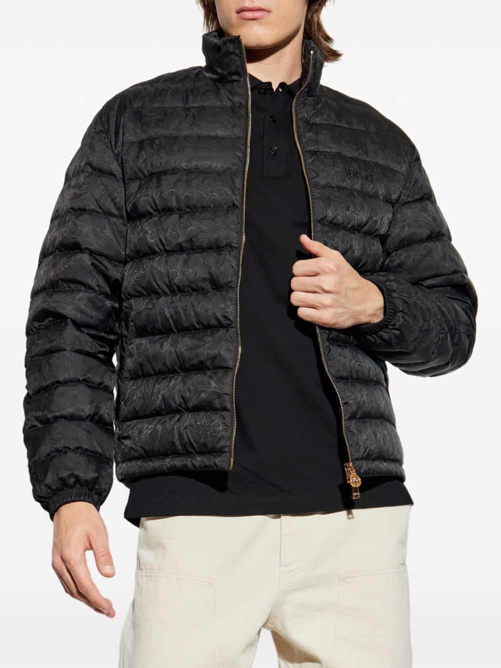 Quilted Black Jacket