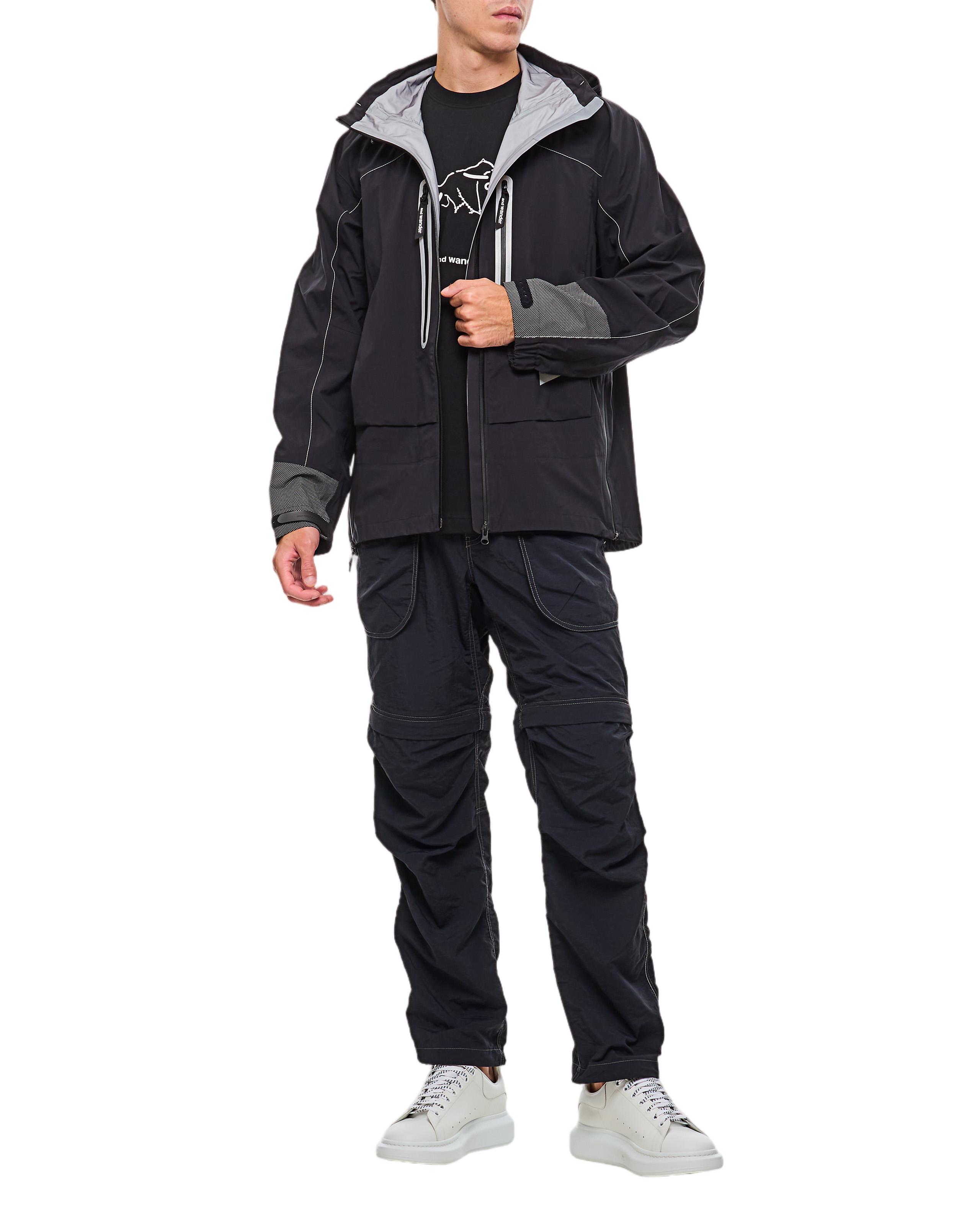 Lightweight Waterproof PERTEX SHIELD Rain Jacket with Ventilation Features
