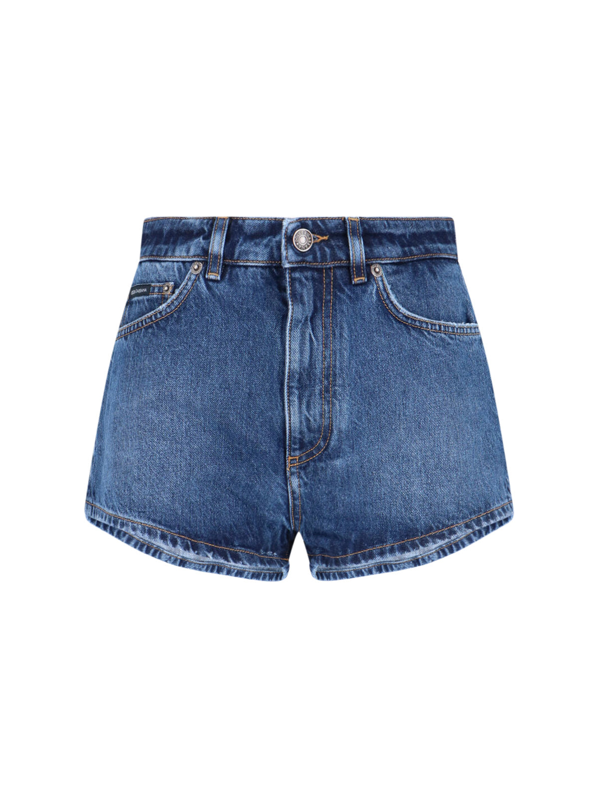 Blue Denim Shorts
