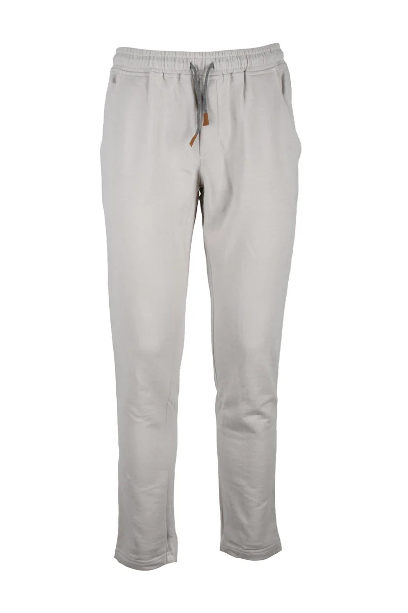 Cotton Sweatpants - Beige