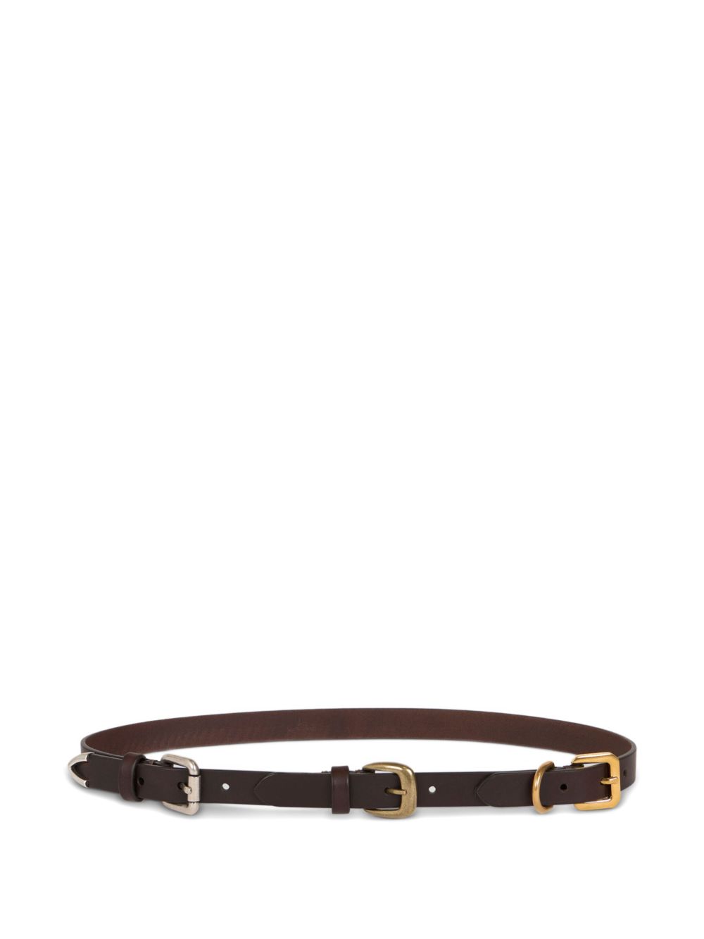 Slim Calf Leather Belt