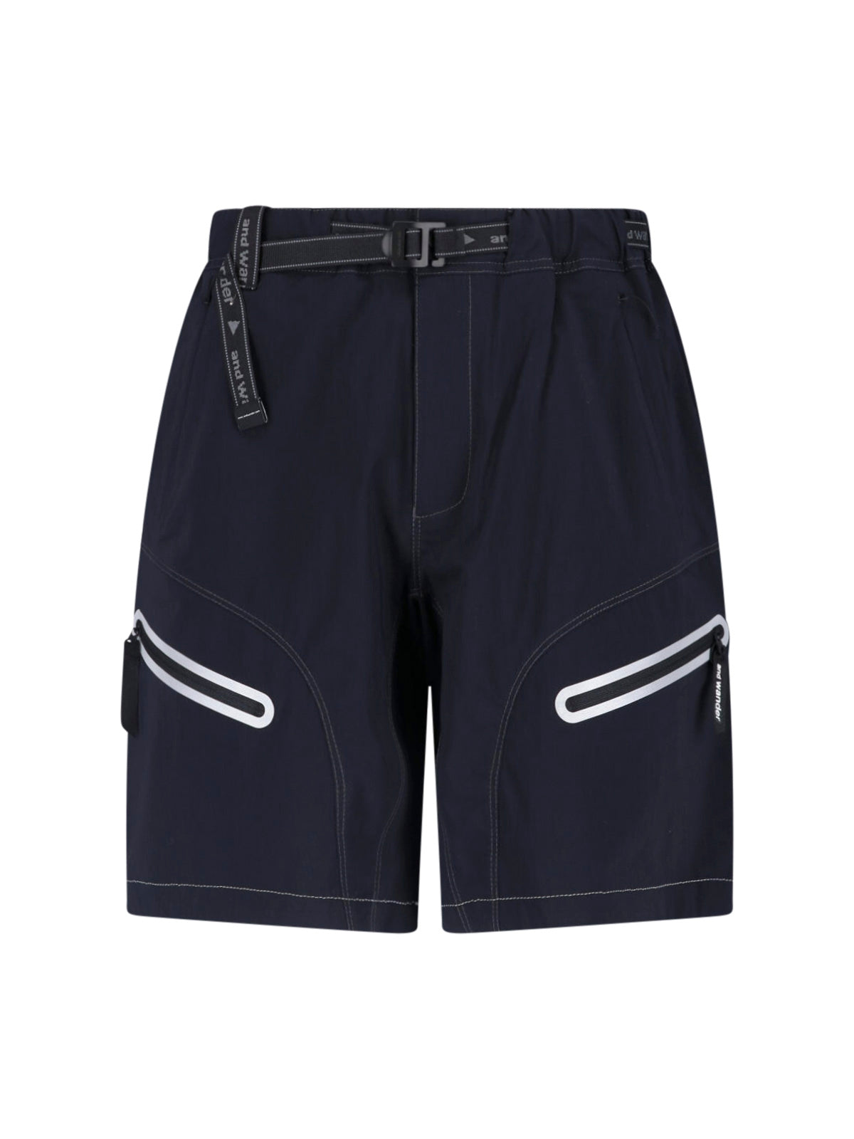 Black Light Hike Integrated Belt Shorts