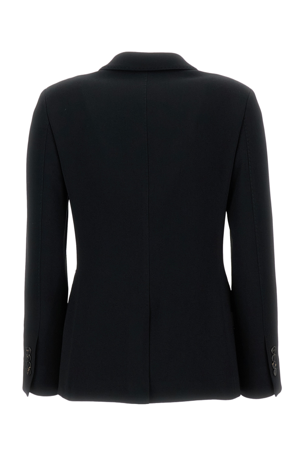 Double-Breasted Tailored Cady Jacket