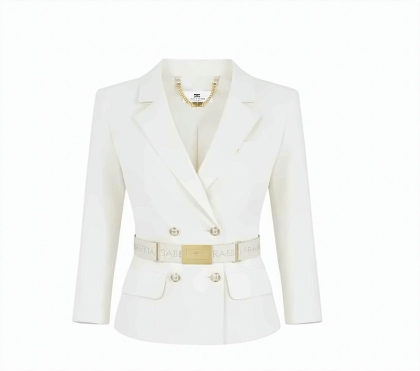 Ivory Technical Fabric Jacket