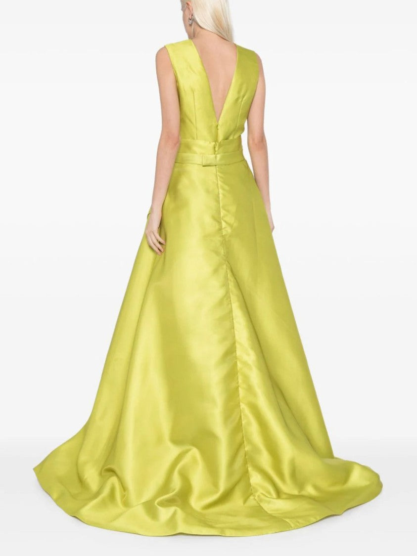 Mikado Classic Jumpsuit With Detachable Overskirt