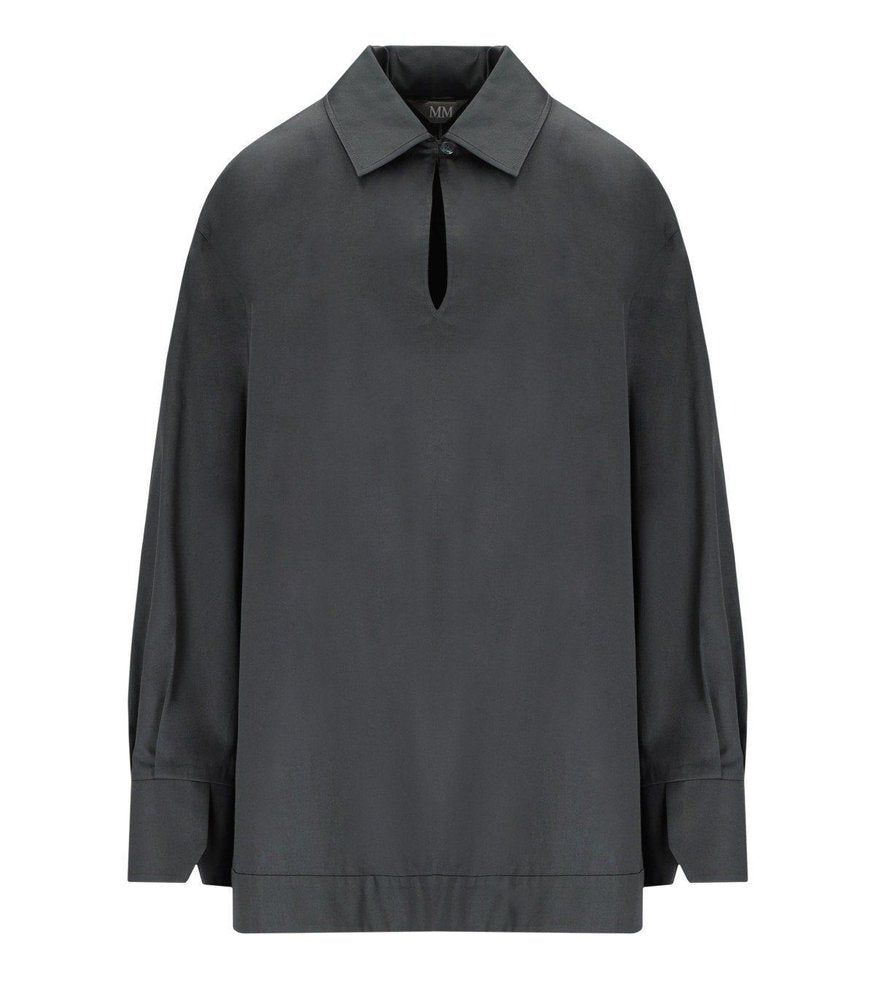 Abano Cotton Long Sleeve Blouse