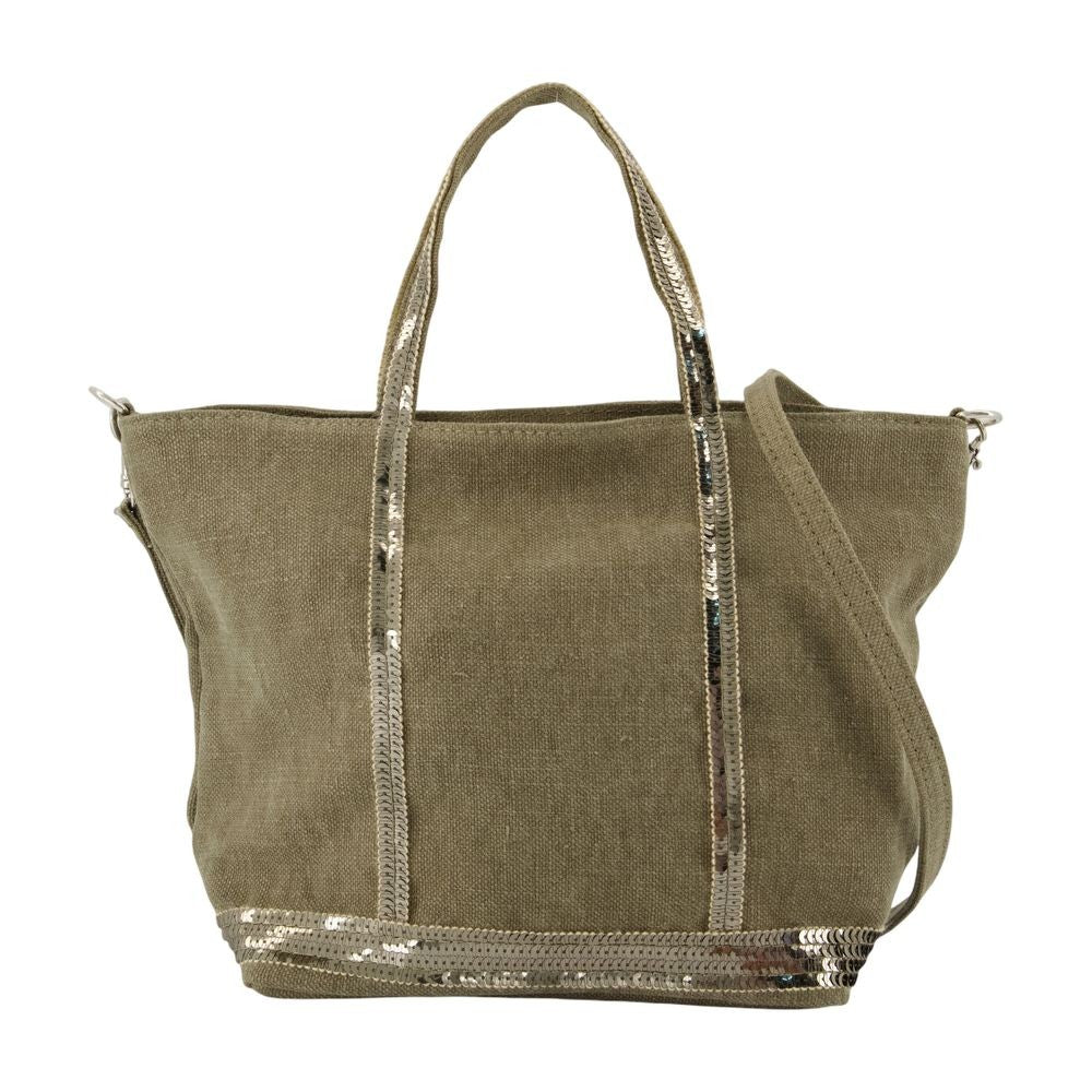 S Shopper Bag - Linen - Khaki
