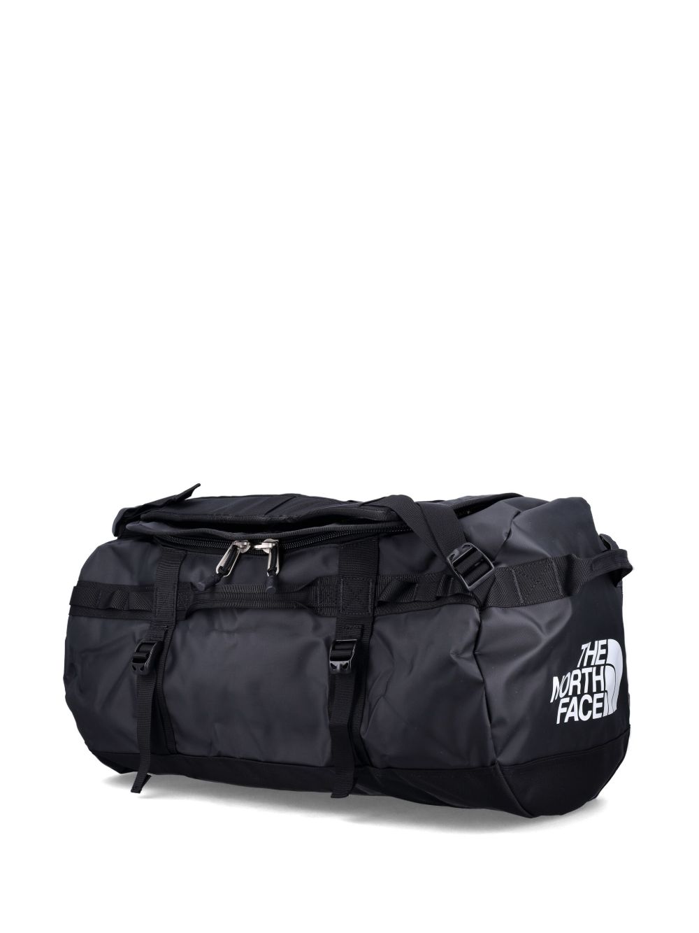Rectangular Grey Duffel Bag with Padded Shoulder Straps