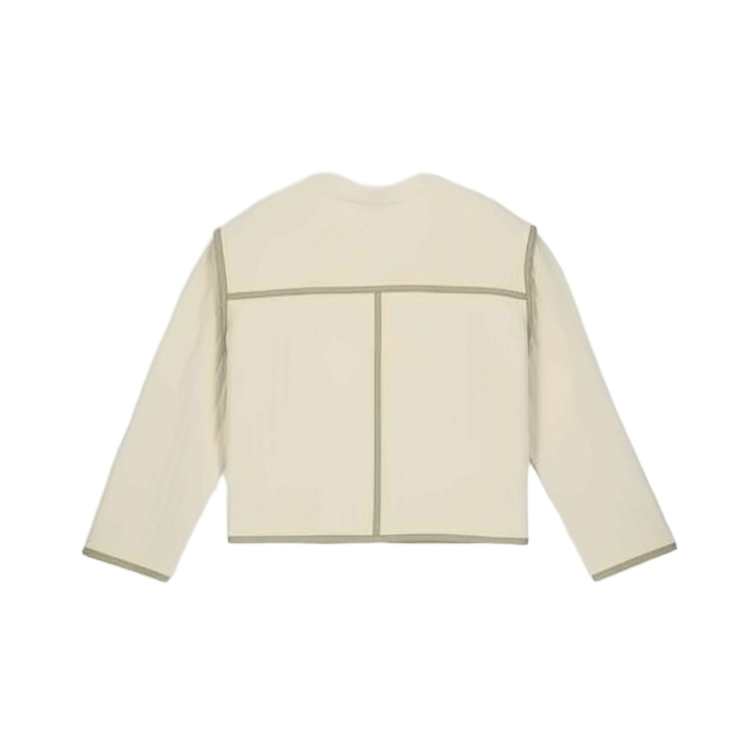 Quilted Lightweight Jacket with Contrasting Trim