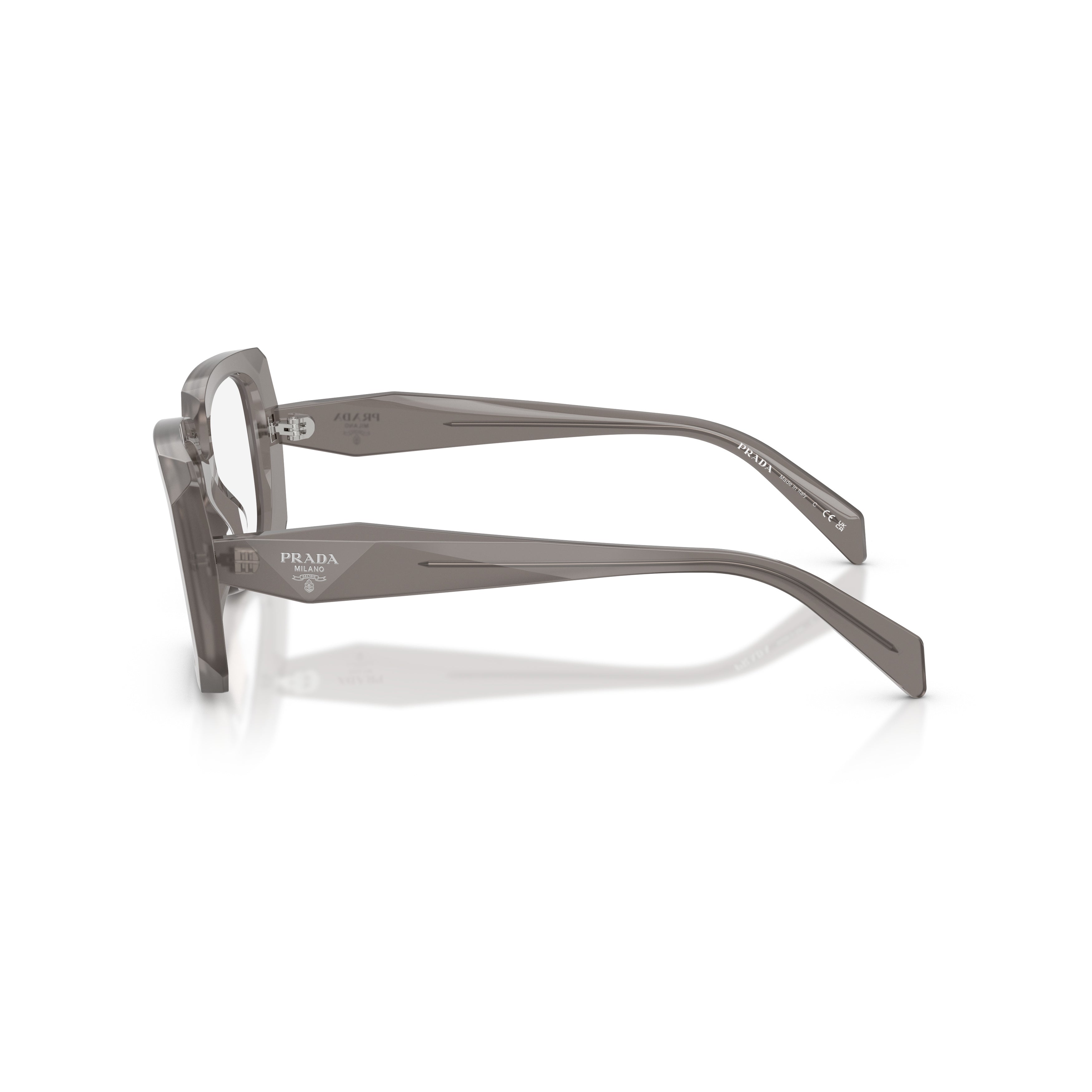 0pr C09v Translucent Acetate Oversized Square Sunglasses