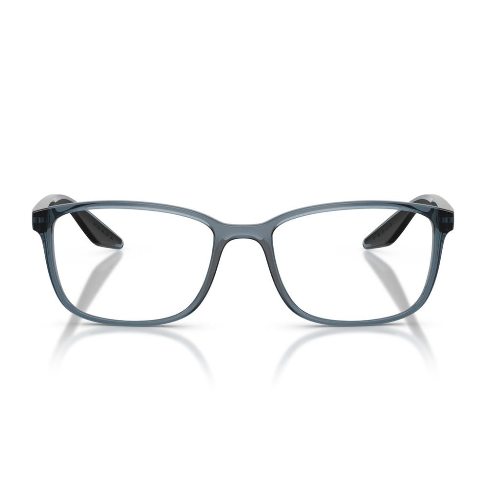 Ps 07Rv Transparent Light Blue Rectangular Sunglasses