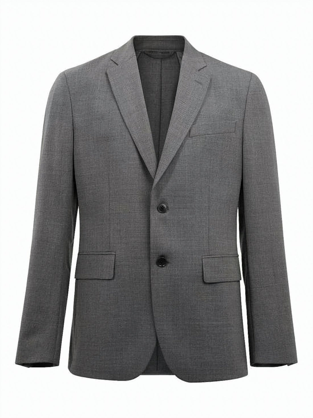 Tailored Two-Button Suit Jacket