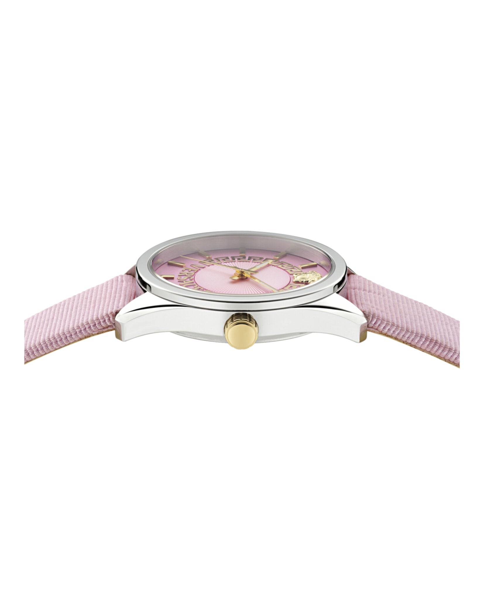 New V-Circle Grosgrain Watch