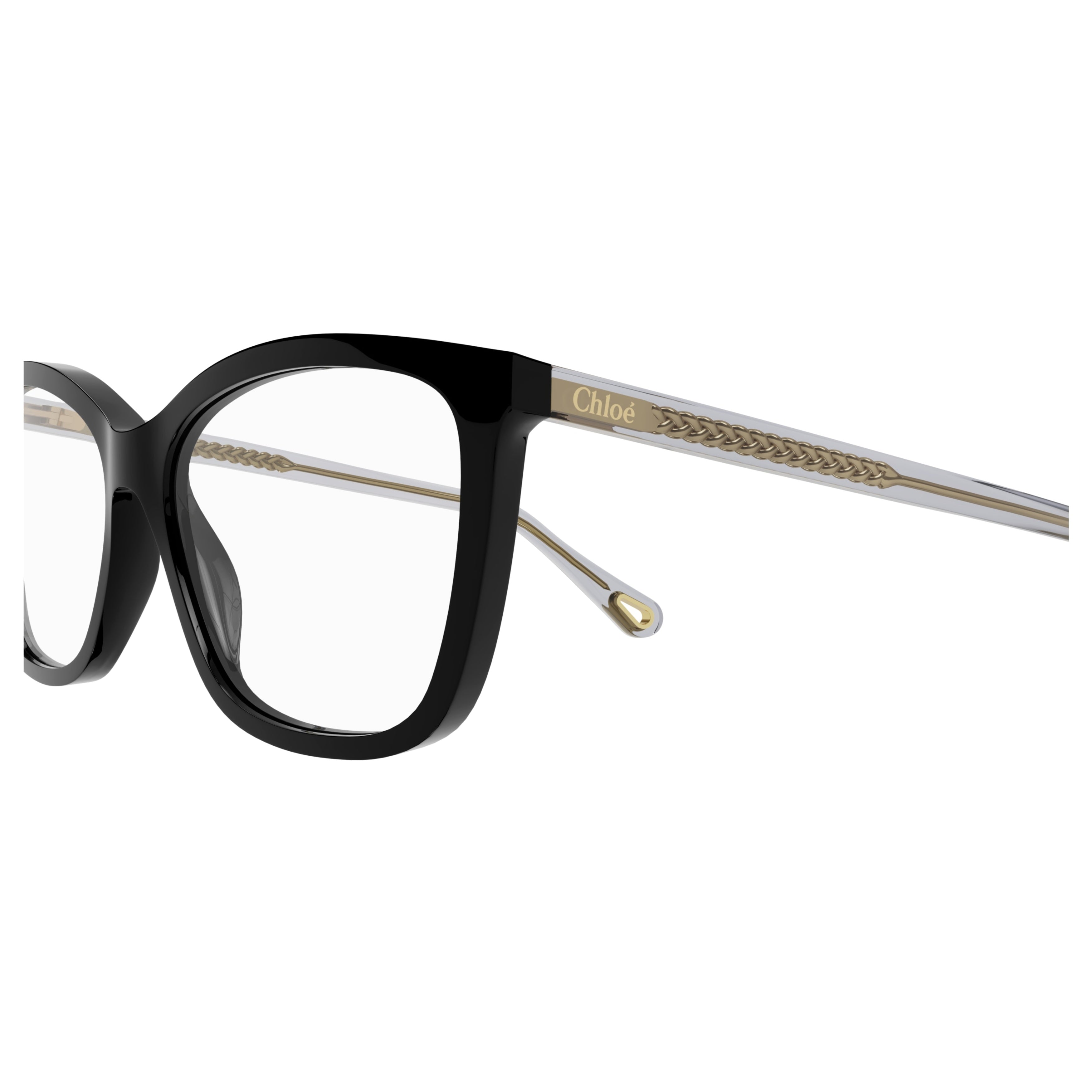 Ch0118o Bold Rectangular Frame Eyeglasses