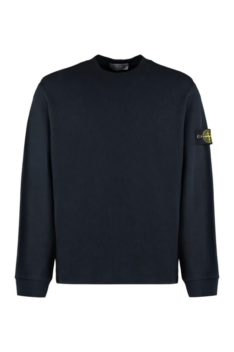 Ribbed Black Sweater