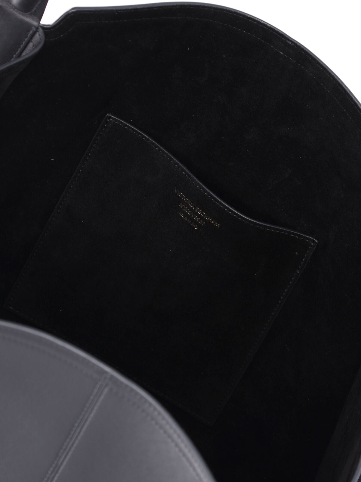 'Victoria' Tote Bag – Black & Bordeaux