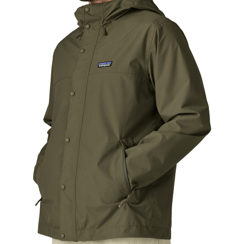 Waterproof Casual Jacket in Eco-Friendly Fabric