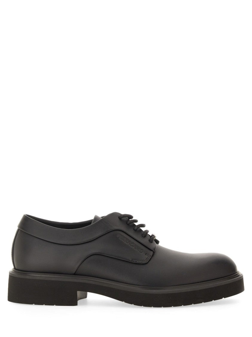 Derby Shoes With Ornamental Detailing