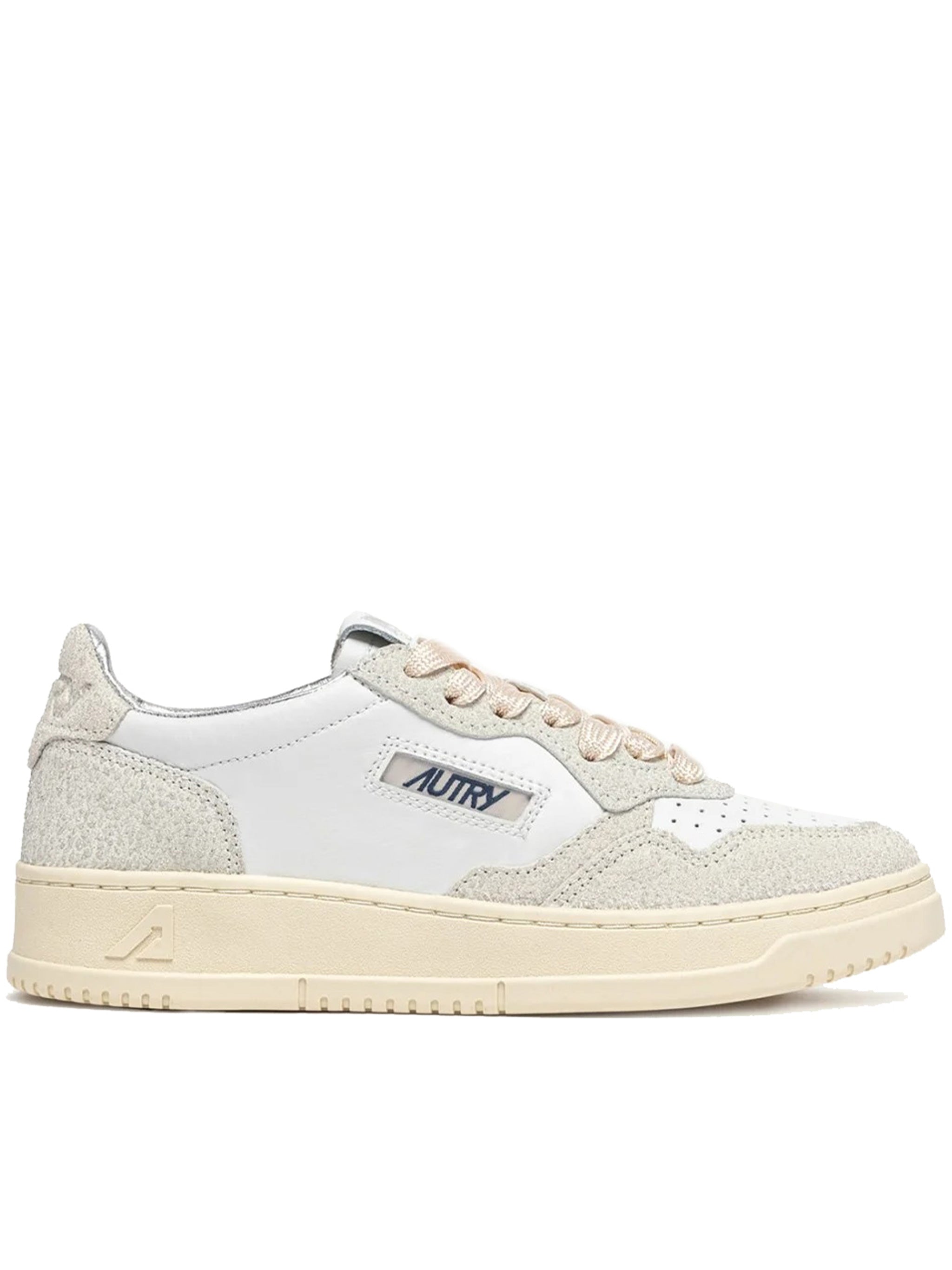 Low-Top Sneakers With Perforated Detailing And Vintage Aesthetic