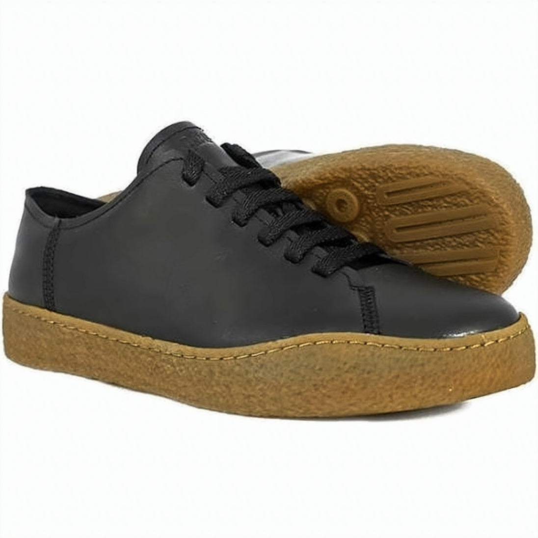 Smooth Leather Black Mules