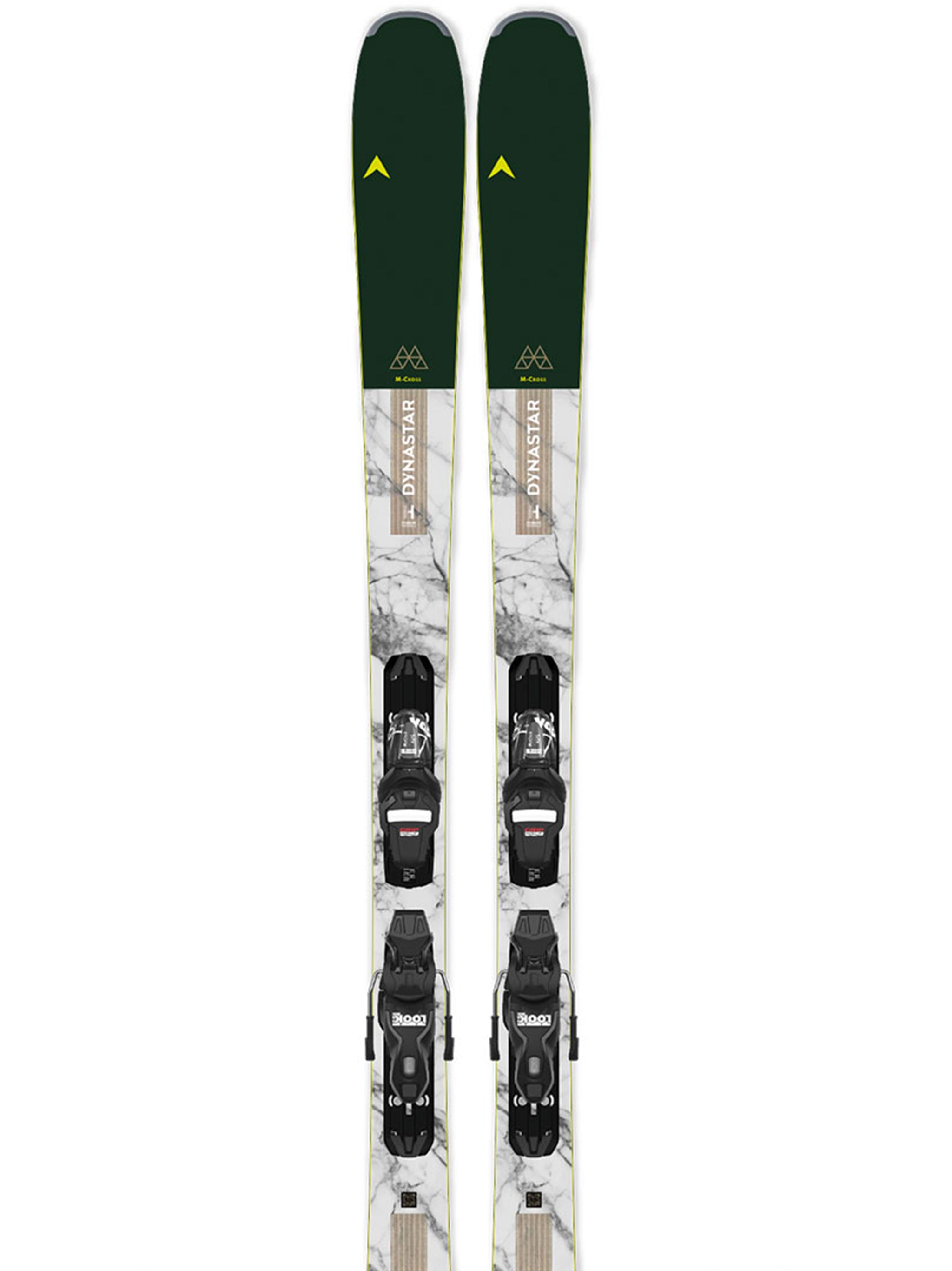 M Cross 82 Dark Green Skis