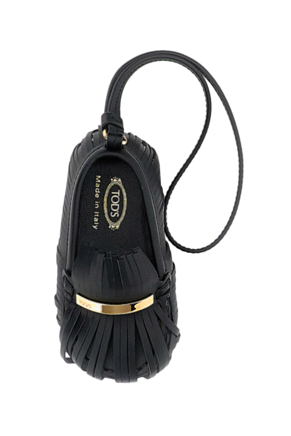 Leather "Gommino" Shoe Charm