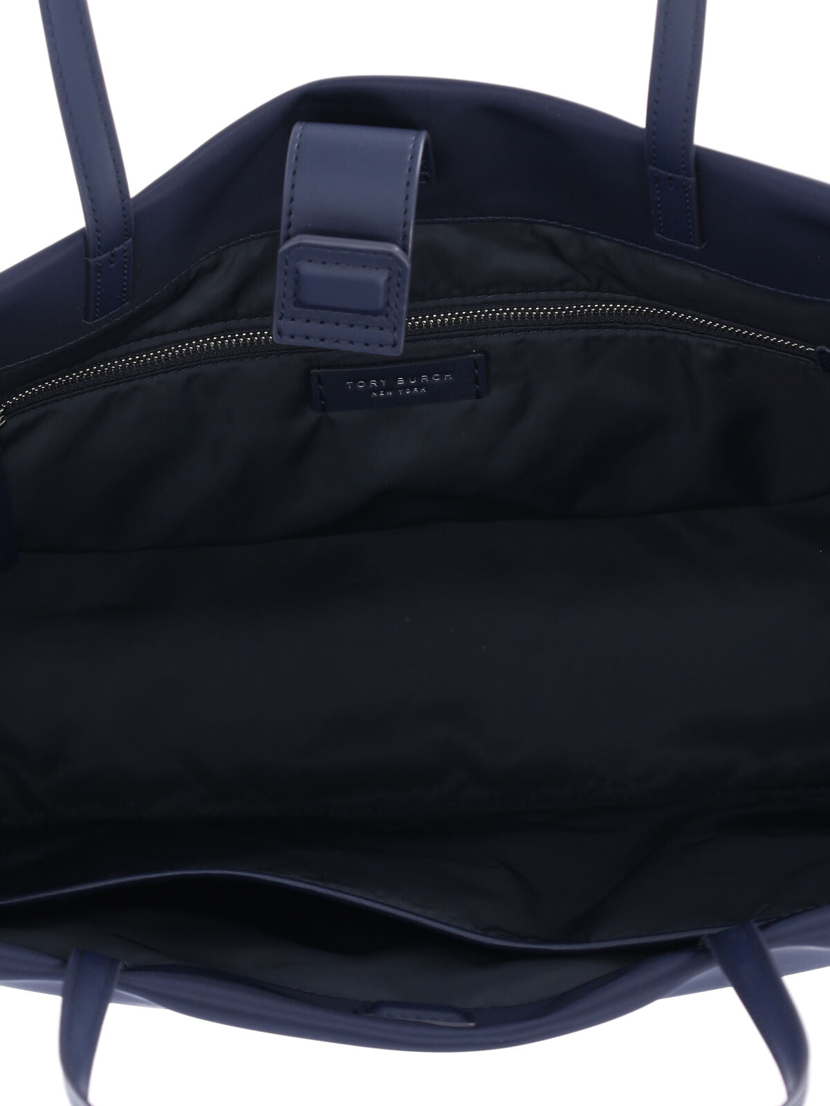 "Ella" Large Tote Bag, In Blue Recycled Nylon