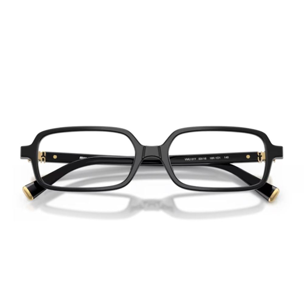 0Mu 01Yv Miu Regard Rectangular Acetate Sunglasses
