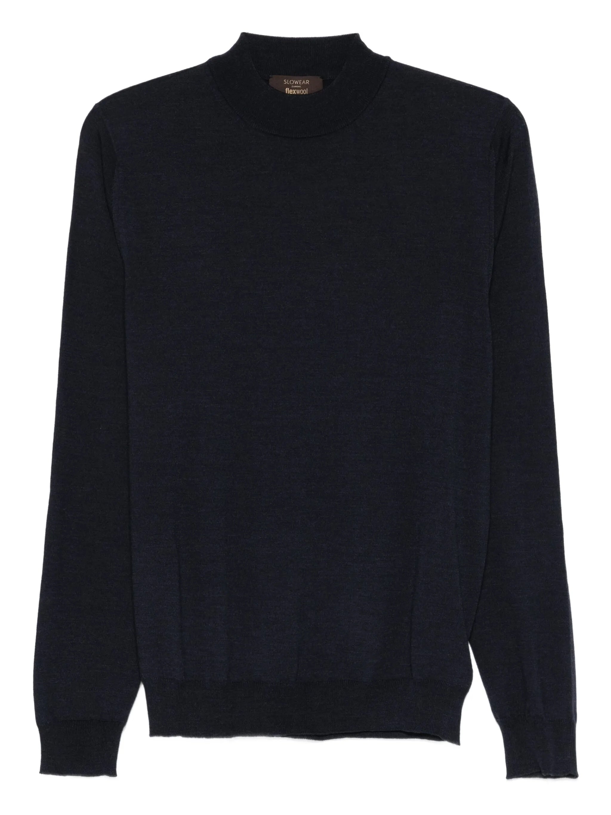 Lupetto Long Sleeve High Neck Pullover