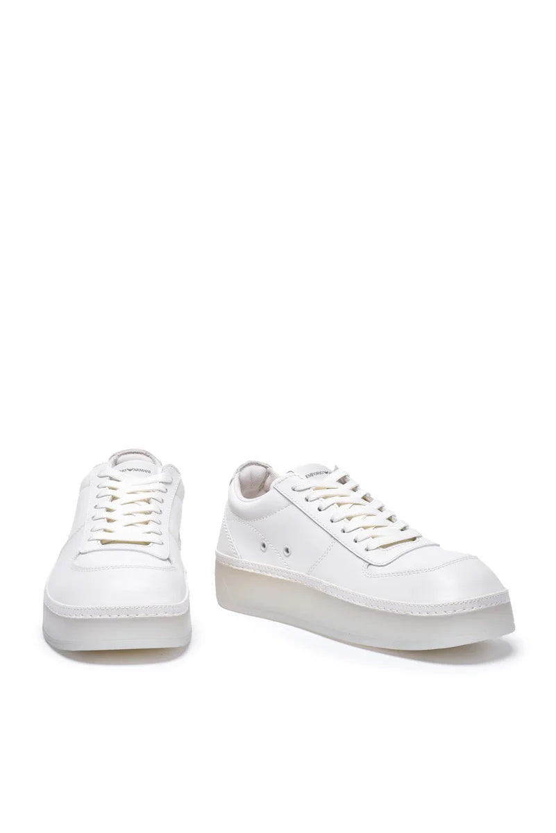 Polyurethane Sneakers - White