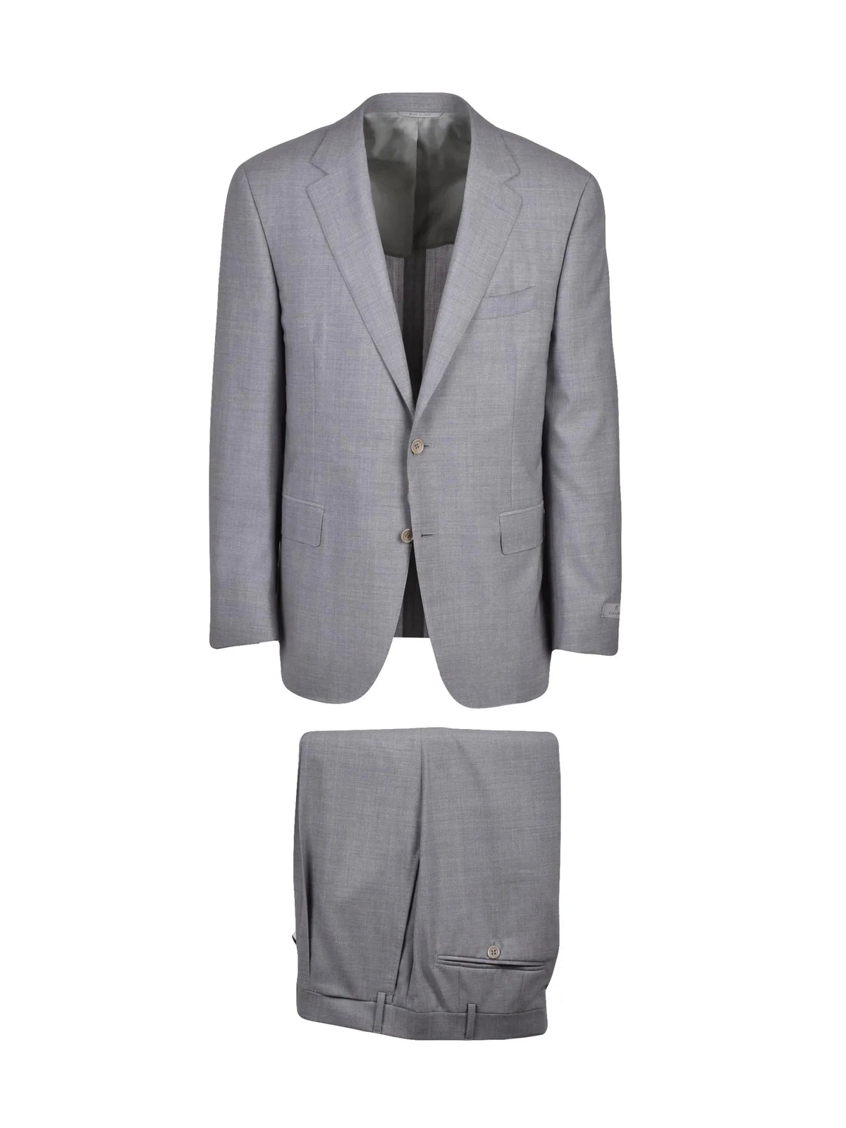 Grey Sartorial Wool Men Suit