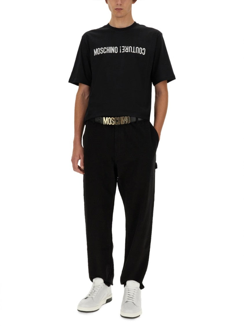 Relaxed Fit Black T-Shirt