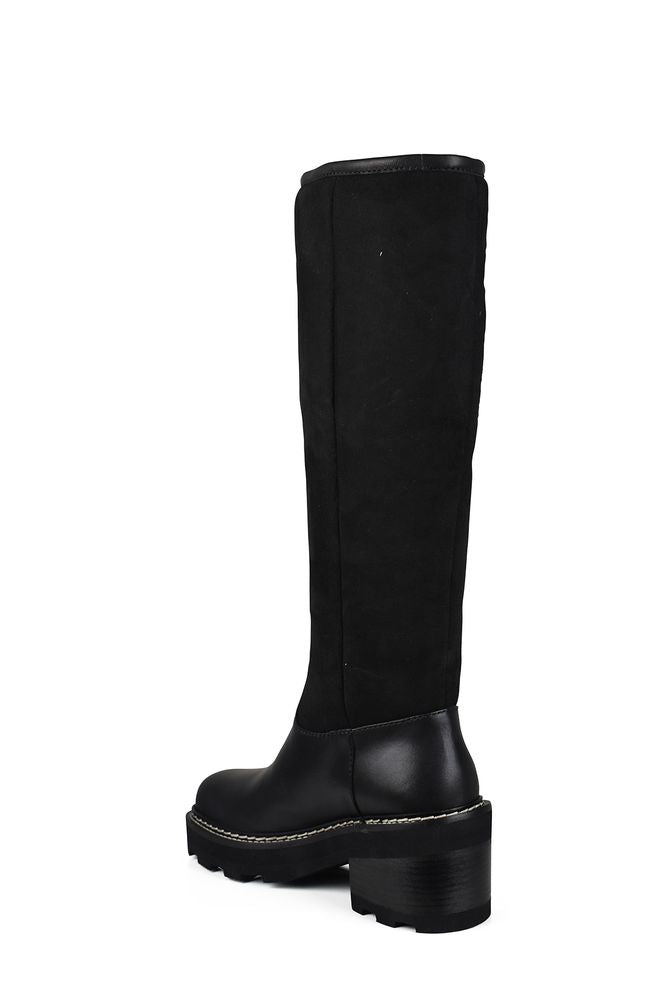 Tall Boots In Smooth Leather