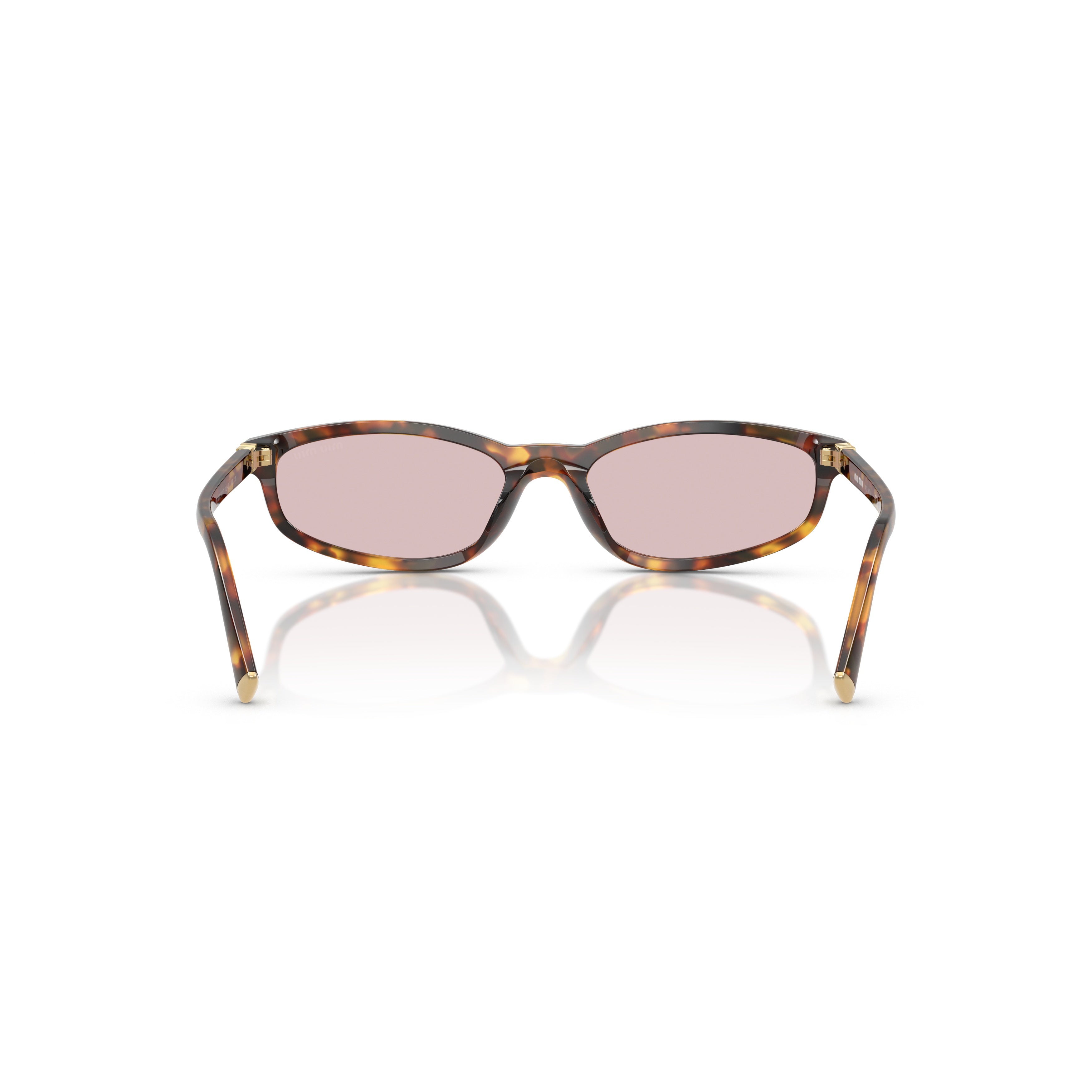 0mu A06s Rectangular Tortoiseshell Acetate Sunglasses