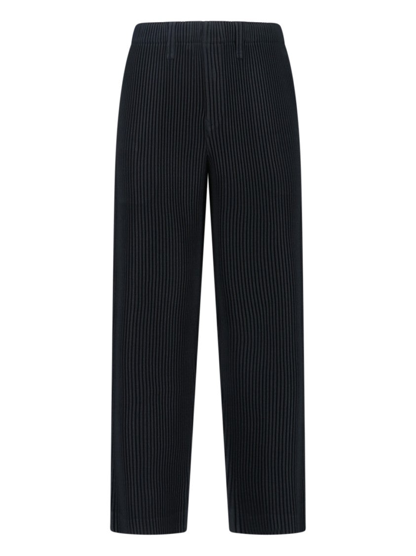 Straight-Leg Trousers With Minimalist Design And Clean Silhouette