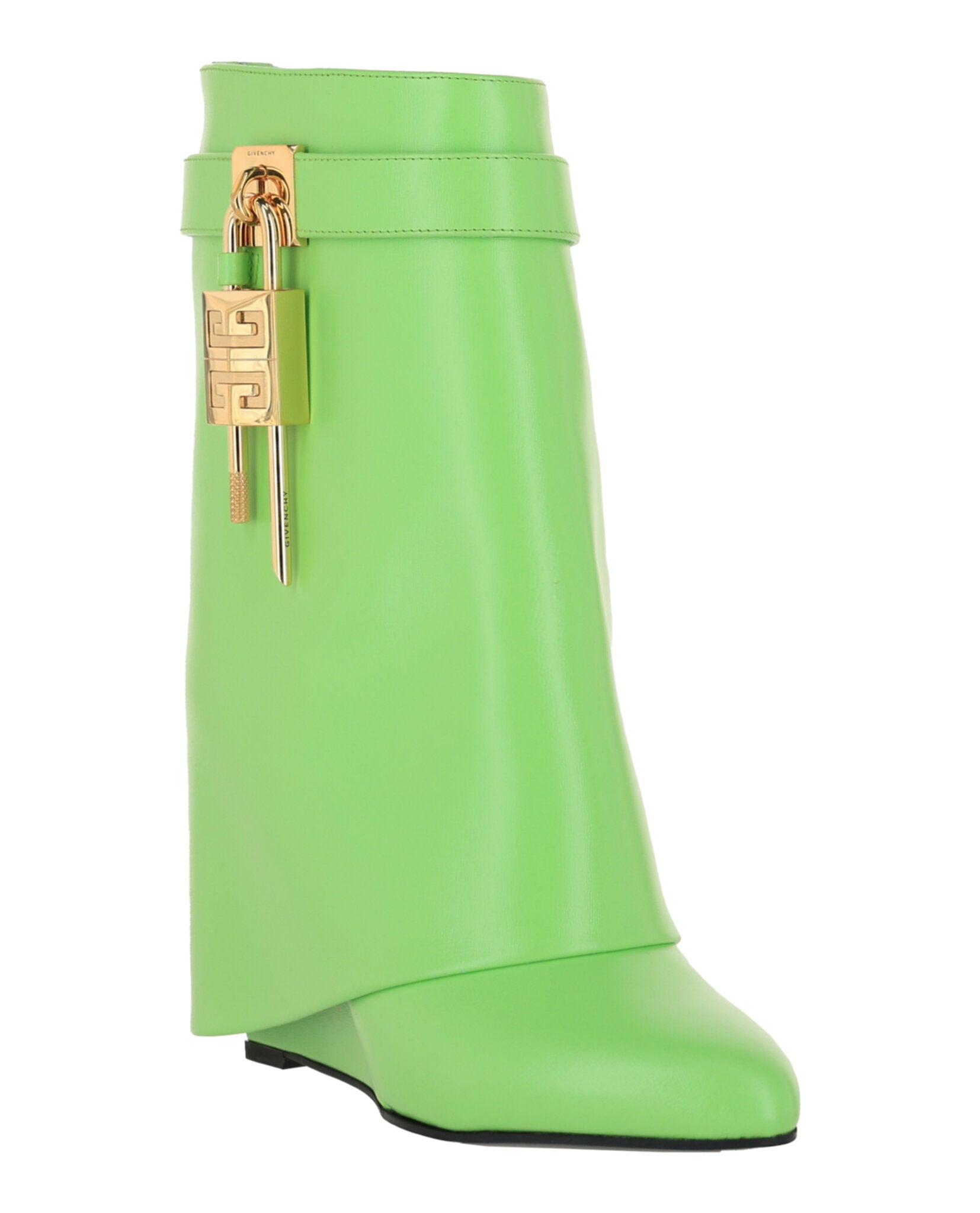 Shark Lock Ankle Boots