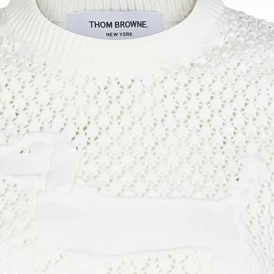 Textured Pointelle Knit Top