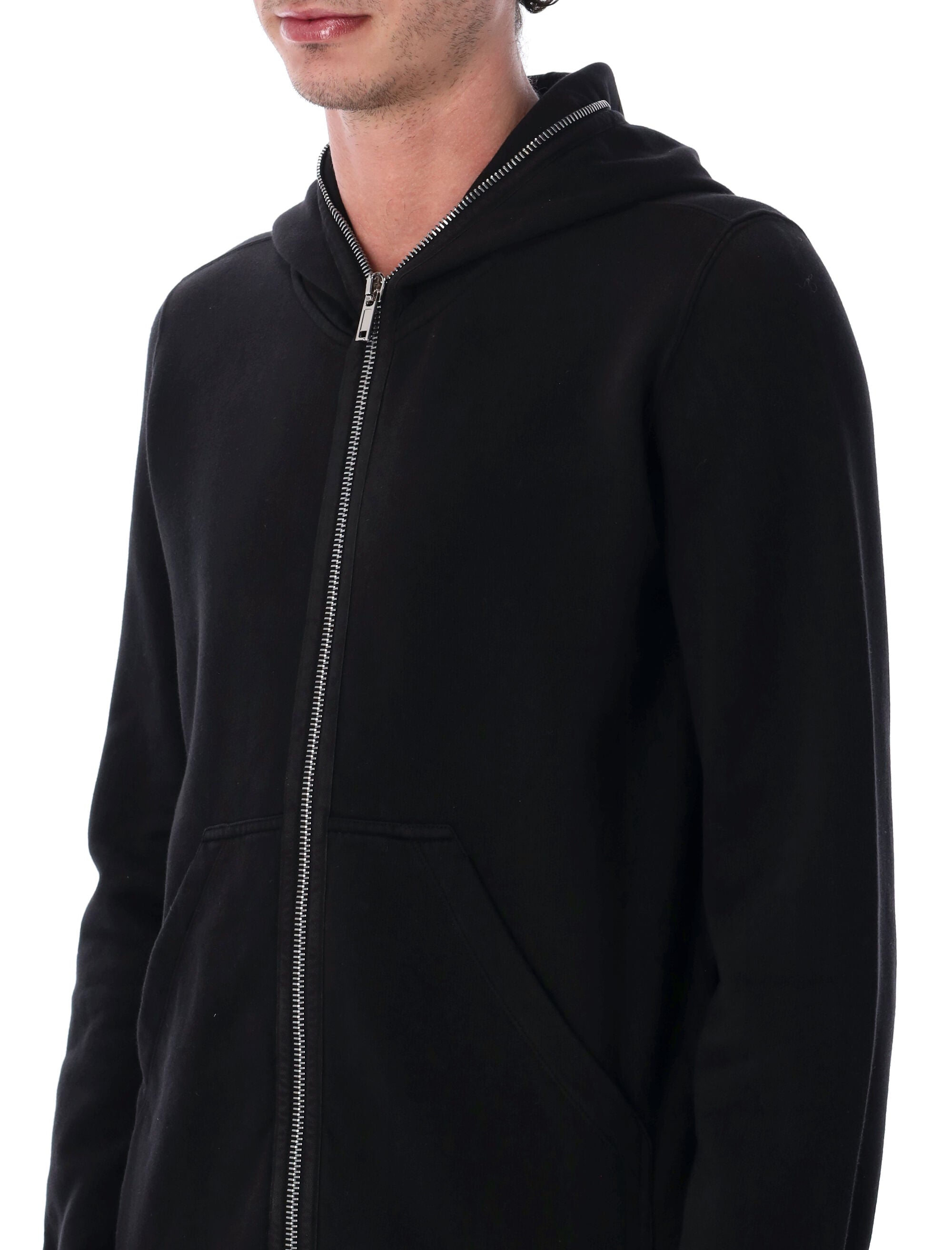 Cotton Jersey Gimp Hoodie