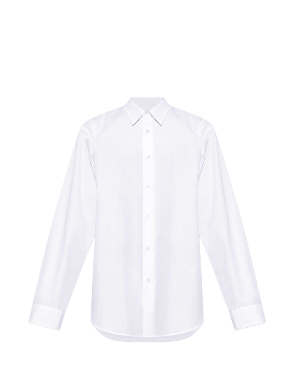Crisp White Shirt With Button Fastening
