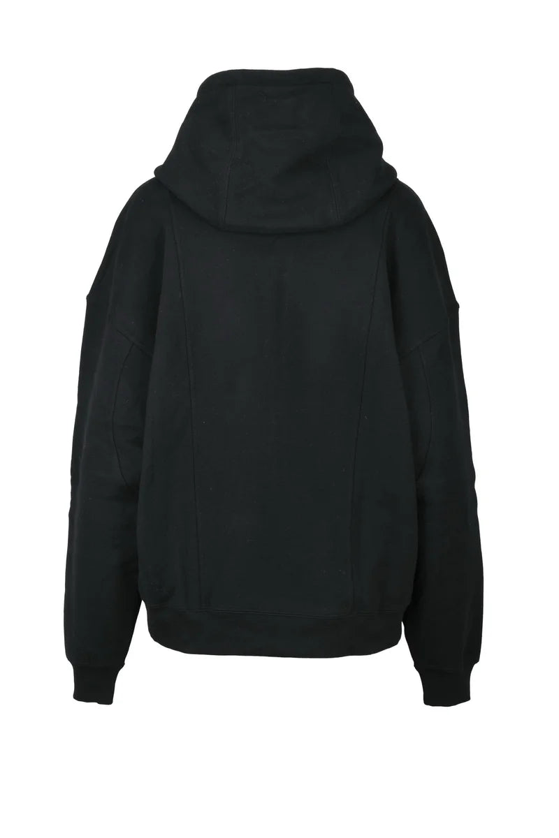 Zip Hoodie - Black