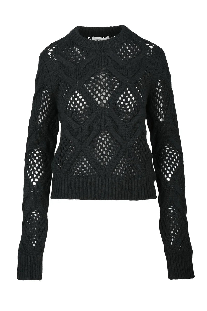 Narvel Virgin Wool Knit - Black